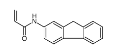 N-(9H-Fluoren-2-yl)acrylamide结构式