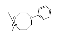 2,2-dimethyl-6-phenyl-1,6,2-oxaphosphagermocane Structure