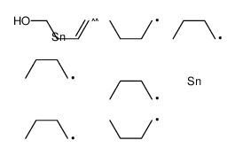 4,4-bis(tributylstannyl)but-3-en-1-ol结构式