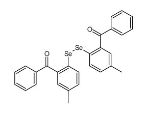 [2-[(2-benzoyl-4-methylphenyl)diselanyl]-5-methylphenyl]-phenylmethanone Structure