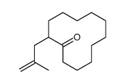 2-(2-methylprop-2-enyl)cyclododecan-1-one结构式