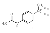 AMMONIUM, (p-ACETAMIDOPHENYL)TRIMETHYL-, IODIDE picture