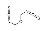 Bis(isothiocyanomethyl) ether Structure