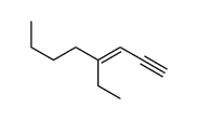 4-ethyloct-3-en-1-yne Structure