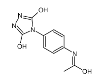 N-[4-(3,5-dioxo-1,2,4-triazolidin-4-yl)phenyl]acetamide Structure