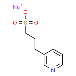 sodium 3-pyridylpropylsulphonate结构式