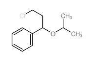 Benzene,[3-chloro-1-(1-methylethoxy)propyl]- structure