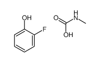 2-fluorophenol,methylcarbamic acid Structure