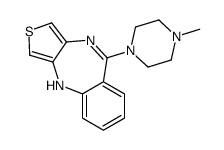 5-(4-methylpiperazin-1-yl)-10H-thieno[3,4-b][1,4]benzodiazepine Structure