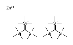 zinc,bis(trimethylsilyl)methyl-trimethylsilane Structure