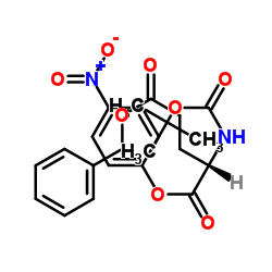 Boc-L-Glu(Bzl)-ONp structure