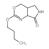 Pyrrolo[3,4-d][1,3]oxazin-7(4H)-one,2-butoxy-4a,5,6,7a-tetrahydro-结构式