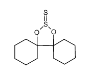 O,O-Bicyclohexyl-1,1'-diyl thiosulphite Structure