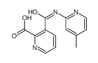 2-Pyridinecarboxylicacid,3-[[(4-methyl-2-pyridinyl)amino]carbonyl]-(9CI) picture