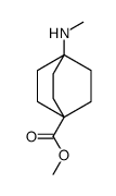 Methyl 4-(methylamino)bicyclo[2.2.2]octane-1-carboxylate Structure