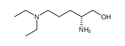 (R)-2-amino-5-(diethylamino)pentan-1-ol Structure