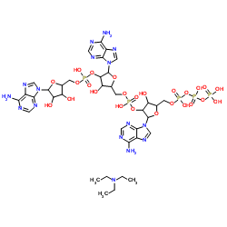 Ammonum salt, PPP (2'-5') A-A-A Triethyl Structure