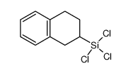 1,2,3,4-tetrahydro-2-naphthyltrichlorosilane Structure