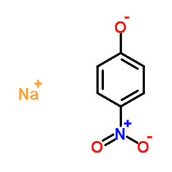 Sodium 4-nitrophenoxide Structure