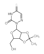 2-[4-(hydroxymethyl)-7,7-dimethyl-3,6,8-trioxabicyclo[3.3.0]oct-2-yl]-5-sulfanylidene-1,2,4-triazin-3-one picture