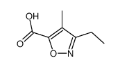 5-Isoxazolecarboxylic acid,3-ethyl-4-methyl- picture