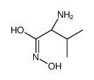 (2R)-2-amino-N-hydroxy-3-methylbutanamide结构式