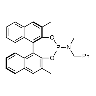 (11bR)-N-Benzyl-N,2,6-trimethyldinaphtho[2,1-d:1',2'-f][1,3,2]dioxaphosphepin-4-amine structure