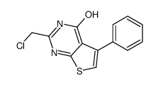 2-氯甲基-5-苯基-3H-噻吩并[2,3-d]嘧啶-4-酮图片