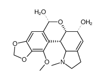 11-Methoxy-1-methyl-9,10-[methylenebis(oxy)]lycorenan-5α,7α-diol structure