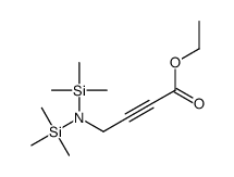 ethyl 4-[bis(trimethylsilyl)amino]but-2-ynoate Structure