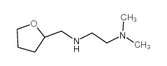 N',N'-dimethyl-N-(oxolan-2-ylmethyl)ethane-1,2-diamine结构式