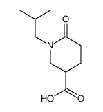 1-(2-methylpropyl)-6-oxopiperidine-3-carboxylic acid picture