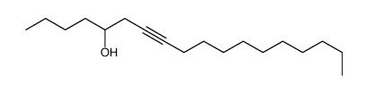 octadec-7-yn-5-ol Structure