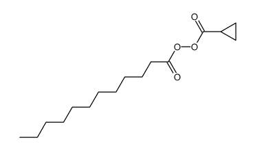 cyclopropanecarbonyl dodecanoyl peroxid结构式