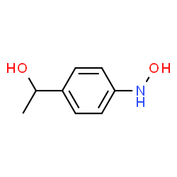 Benzenemethanol,4-(hydroxyamino)--alpha--methyl- structure