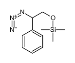 (2-azido-2-phenylethoxy)-trimethylsilane结构式