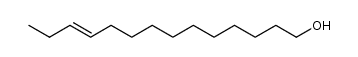 Δ11-tetradecenol Structure