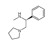 (1S)-N-methyl-1-phenyl-2-(pyrrolidin-1-yl)ethanamine Structure