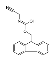 9H-fluoren-9-ylmethyl N-(cyanomethyl)carbamate Structure