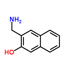 3-(Aminomethyl)-2-naphthol Structure