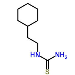 1-(2-Cyclohexylethyl)thiourea Structure