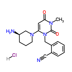 Alogliptin hydrochloride Structure