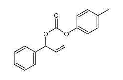 1-phenylallyl p-tolyl carbonate Structure