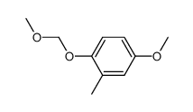 2-Methoxymethoxy-5-methoxytoluene结构式