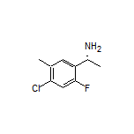 (R)-1-(4-Chloro-2-fluoro-5-methylphenyl)ethanamine Structure
