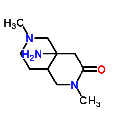 N-Methyl-N-[(1-methyl-4-piperidinyl)methyl]glycinamide Structure