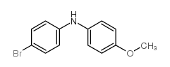 4-Bromo-4’-methoxydiphenylamine Structure