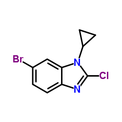 6-溴-2-氯-1-环丙基-1H-苯并[d]咪唑图片