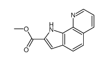 Methyl 1H-pyrrolo[3,2-h]quinoline-2-carboxylate结构式