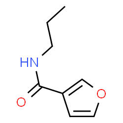 3-Furancarboxamide,N-propyl-(9CI) Structure